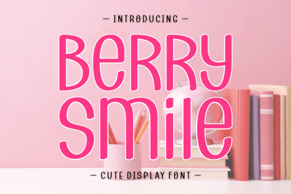 Berry Smile: A Handwritten Display Font Built for Warm Branding