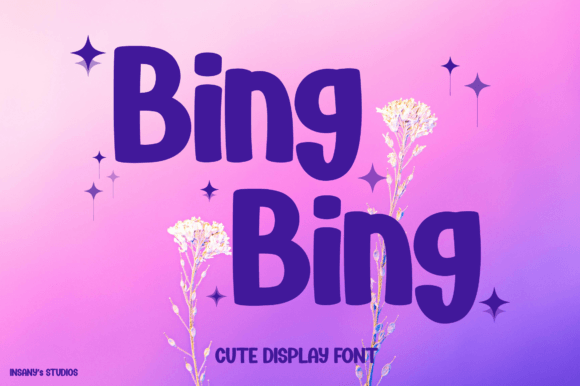 Bing Bing Font: A Playful Typeface for Handmade Labels and Product Designs