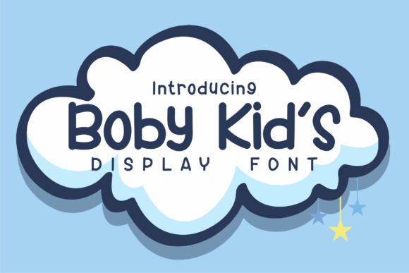 Boby Kid s: A Playful Display Font for Handmade Creations