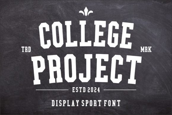 College Project: A Bold Display Font for Crafters and Small Shop Owners