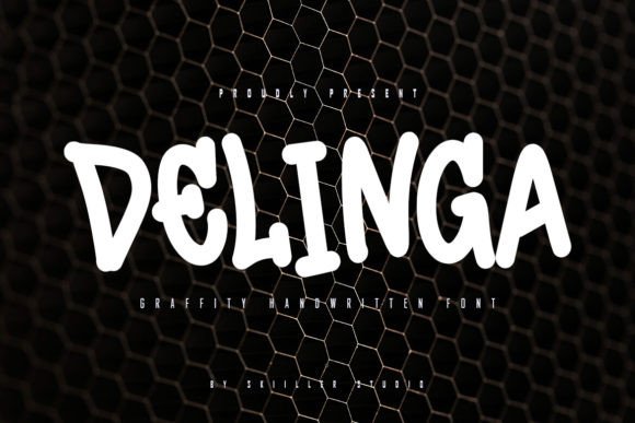 Delinga: A Playful Display Font for Handmade Creations