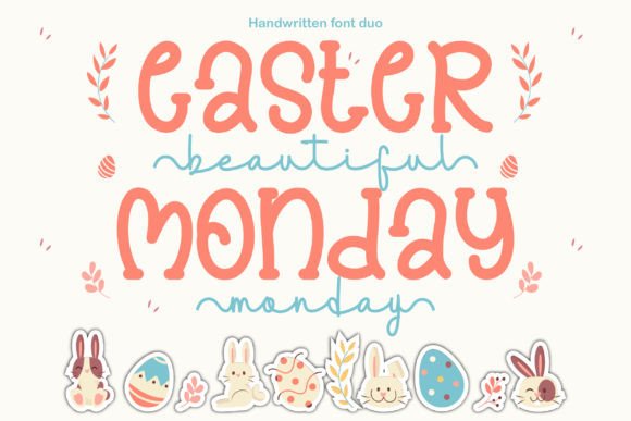 Easter Monday Duo: A Web Designer’s Review of This Playful Display Typeface