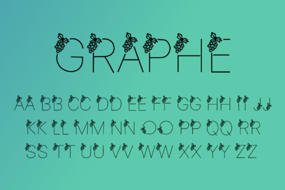 Graphe: A Fun Display Font for Scroll-Stopping Content