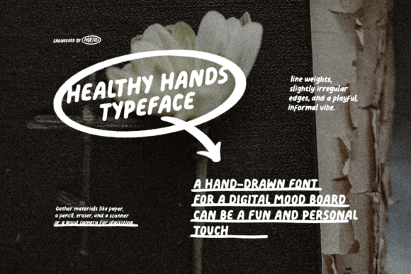 Healthy Hands Review: A Display Font for Campaign Design