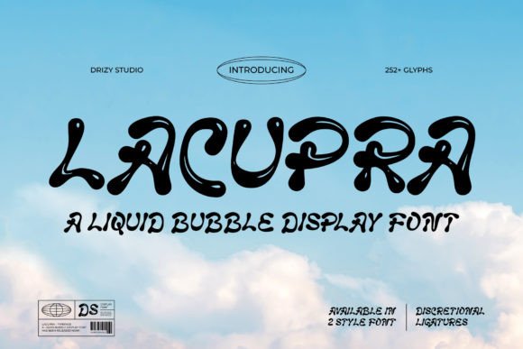 Lacupra Display Font: Fluid Typography for Campaigns
