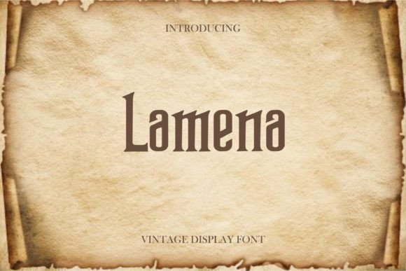 Lamena: A Display Font That Gives Your Brand a Stronger Voice