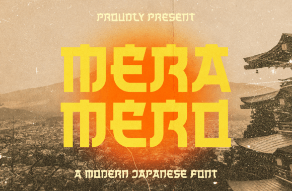 Mera Mero: A Modern Display Font for Editorial Storytelling