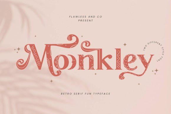Moonkley: A Display Font Built for Impact