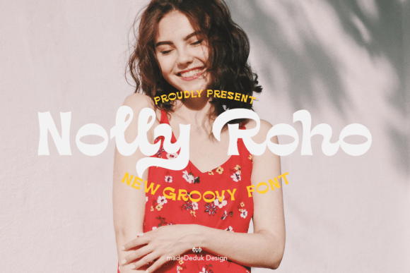 Nolly Roho Font: A Groovy Script Typeface for Campaign Design