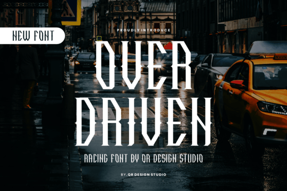 Over Driven Display Font: A Campaign Designer’s Review for Bold Visuals