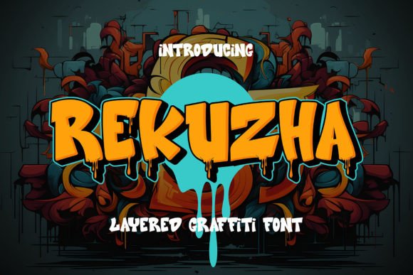 Rekuzha: A Bold Display Font for Digital Campaigns