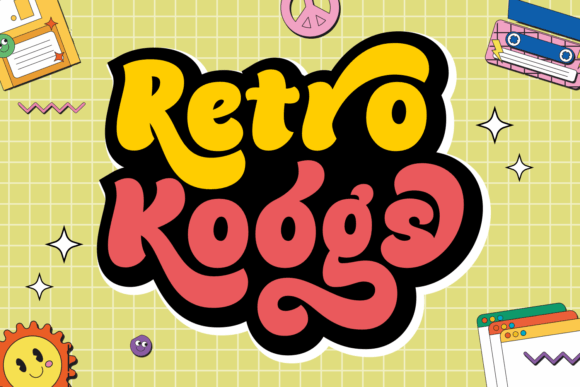 Retro Koogs: A Display Font That Commands Attention in Campaigns
