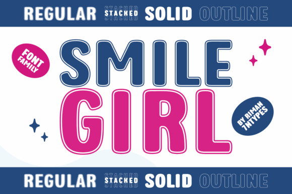 Smile Girl Display Font Brings Personality to Boutique Branding Projects