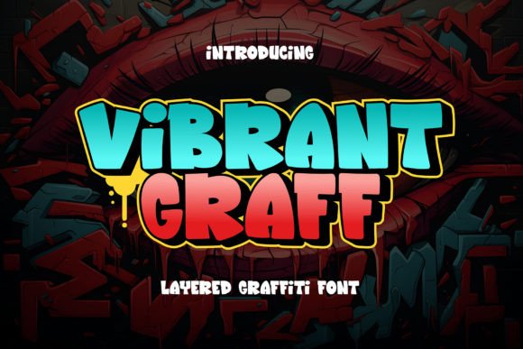 Vibrant Graff: A Bold Display Font for Real Branding Work